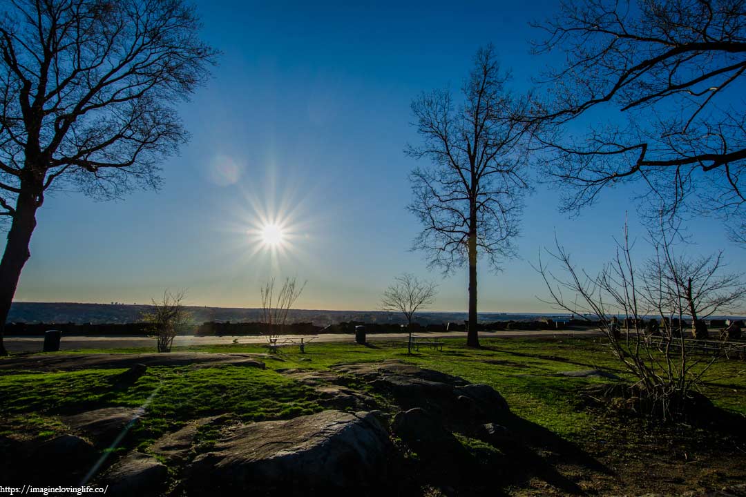 parking lot view